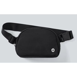 Halara Logo Casual Waist Belt Bag Black